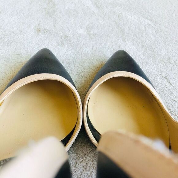 Steven by Steve Madden Black and Tan Whiskey Stiletto D’Orsay Pumps - Picture 11 of 13